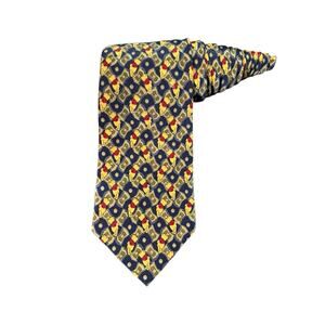 Disney Winnie The Pooh Pattern Cartoon Vintage Novelty Necktie Polyester